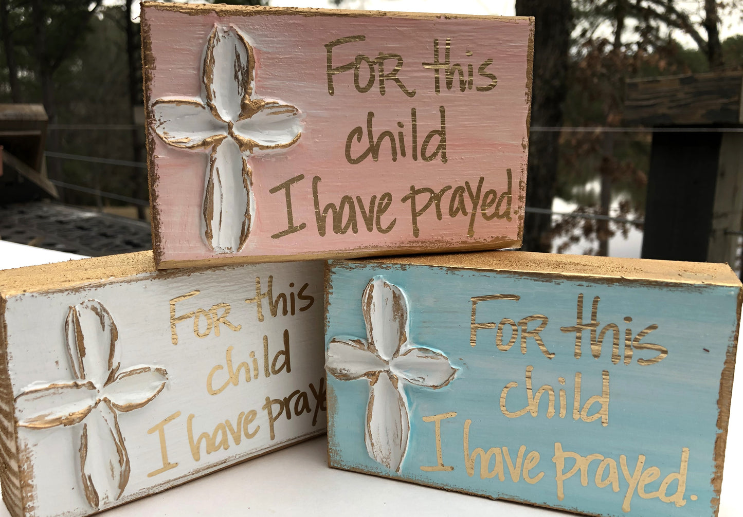 For this child - prayer block