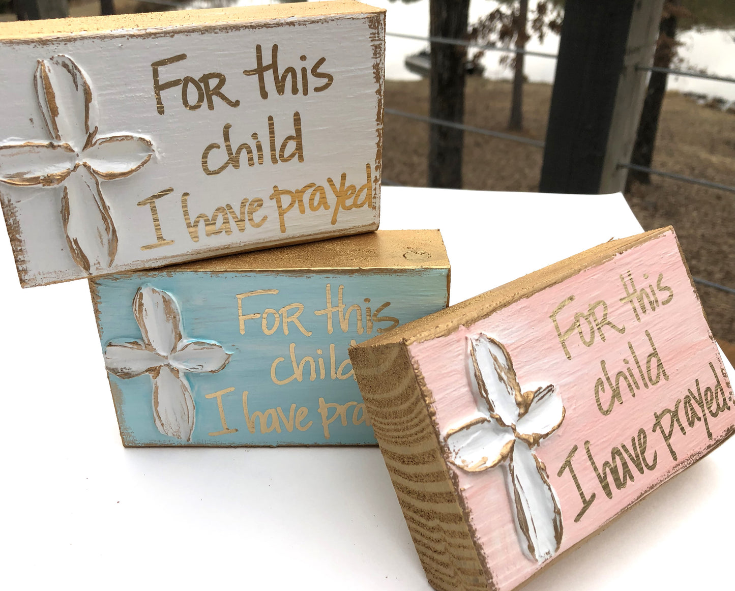 For this child - prayer block